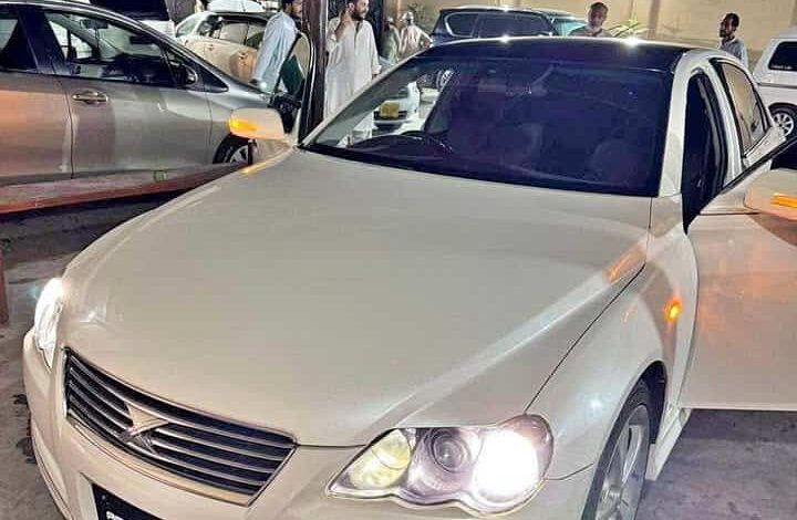 Mark X 300G 2005 Karachi Registered – Pearl White, 3000cc, Like New – For Sale in Pakistan