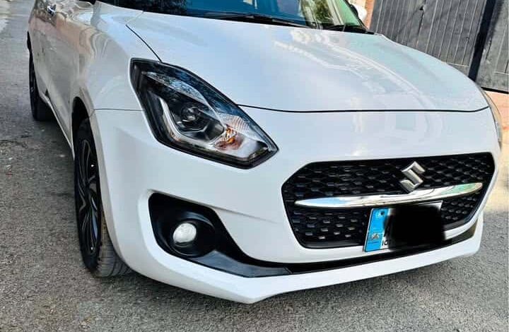 Suzuki Swift GLX CVT 2022 Punjab Registered – Like New Condition – For Sale in Pakistan